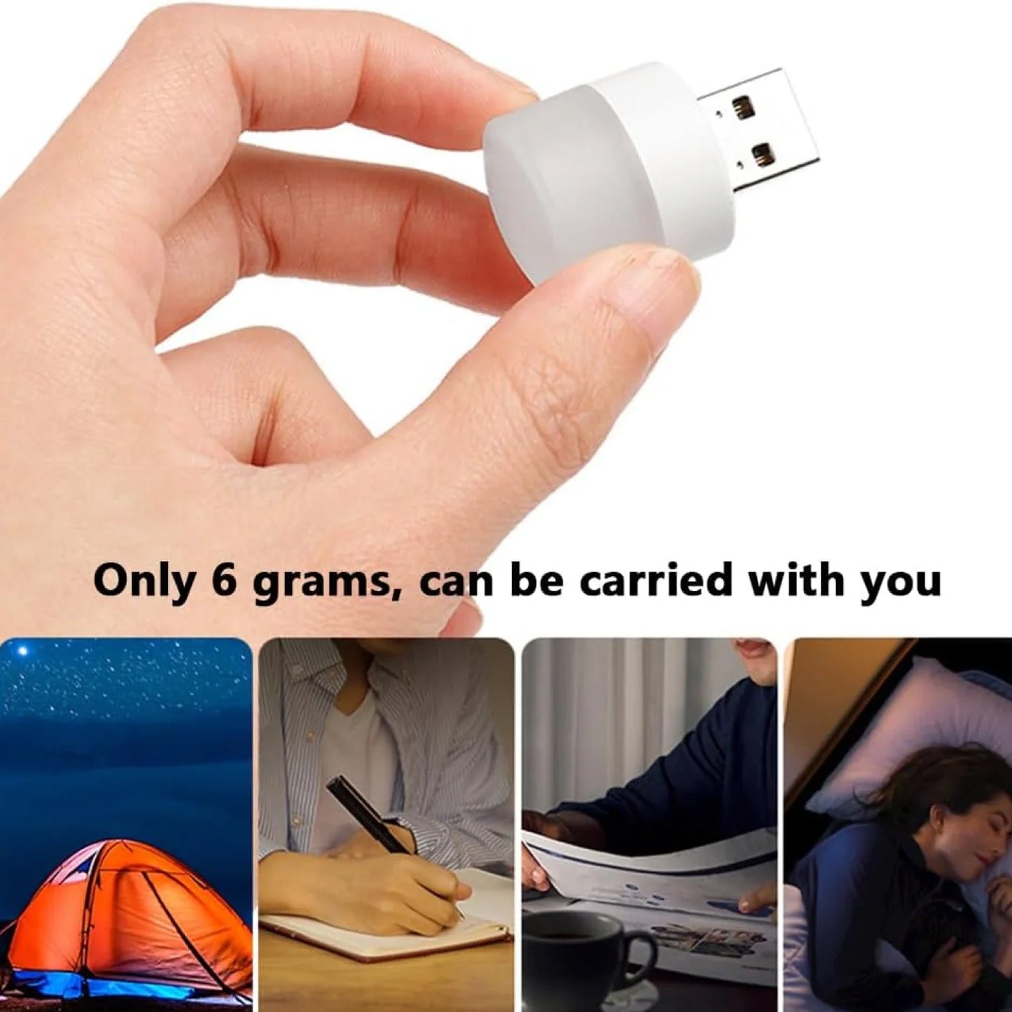 USB Led Lamp for Pc And Laptop (5 Pcs Mix Color)