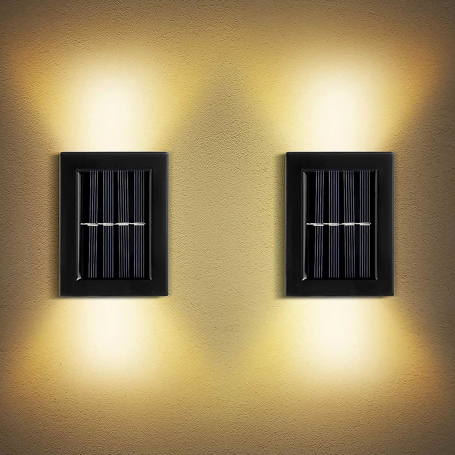 Solar Landscape Wall Light – LED Up/Down Waterproof Outdoor Lamp