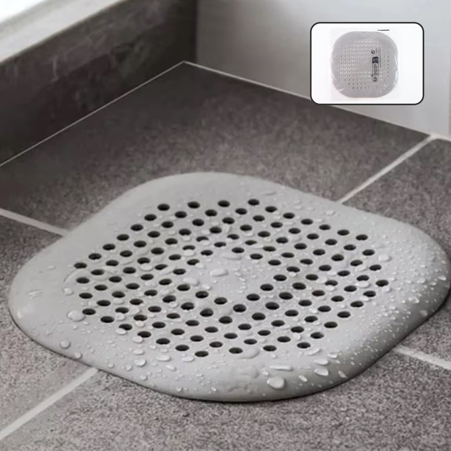 Flexible Silicone Drain Cover Strainer Mini (1 Pc)