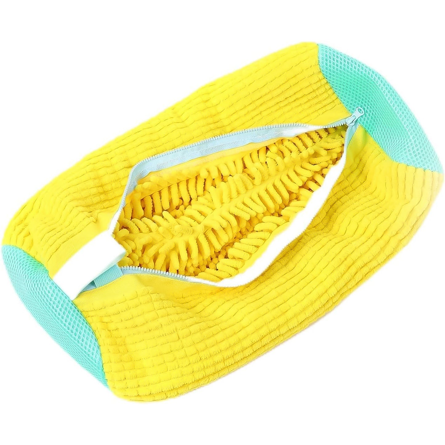 Shoe Cleaning with Microfiber Chenille Lining Zipper (1 Pc)