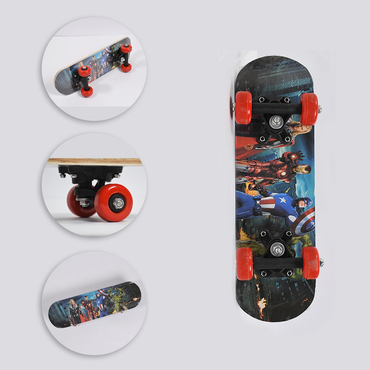 Wood Skateboard Lightweight for Beginner kids teens adult