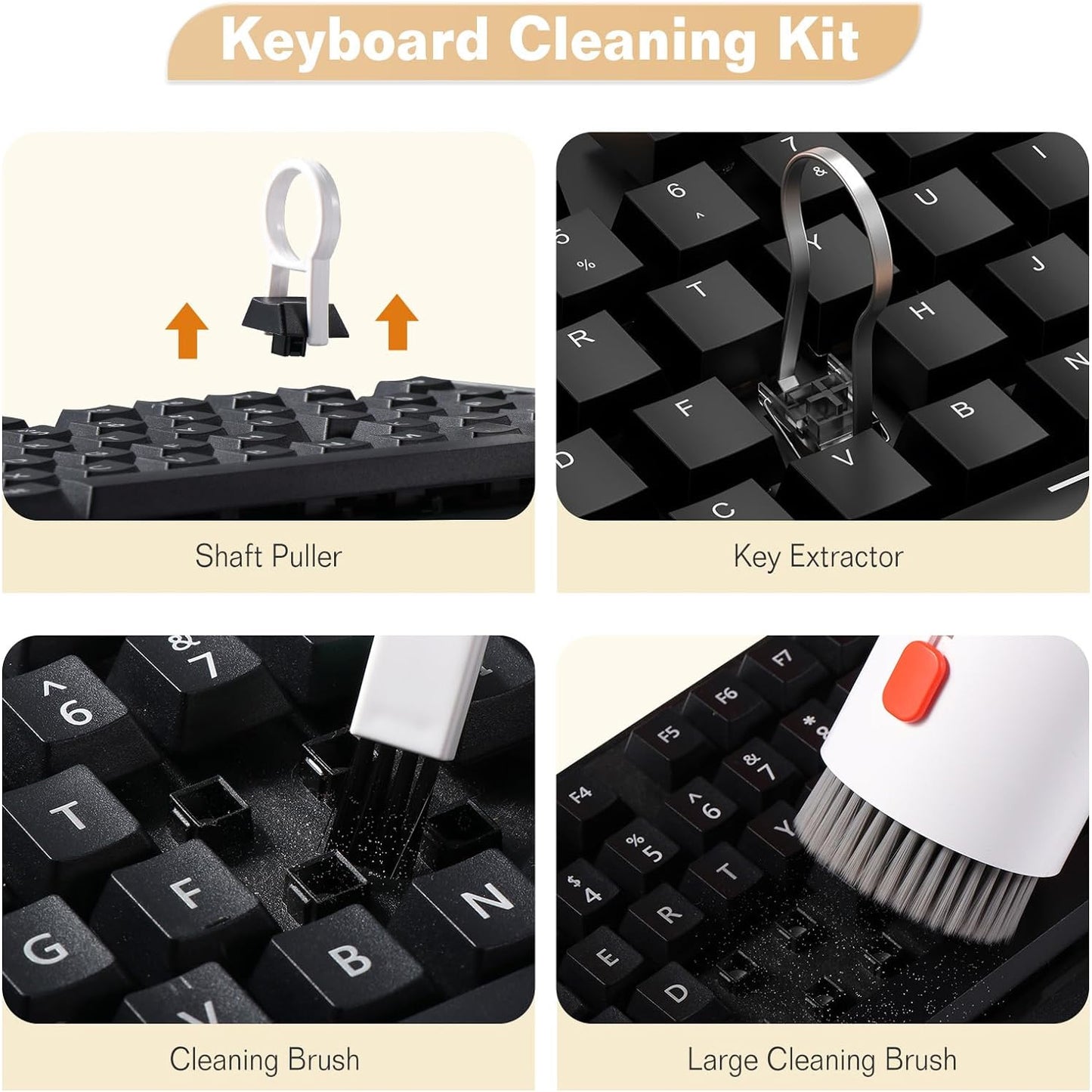 20-in-1 Keyboard & Laptop Cleaning Kit – Screen, Phone & Gadget Cleaner