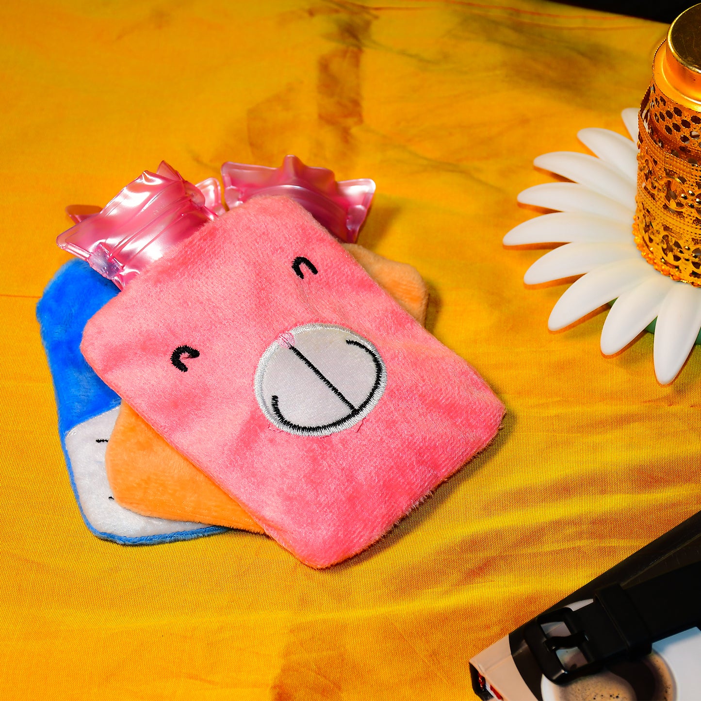 Pink Small Hot Water Bag Menstrual Cramps.