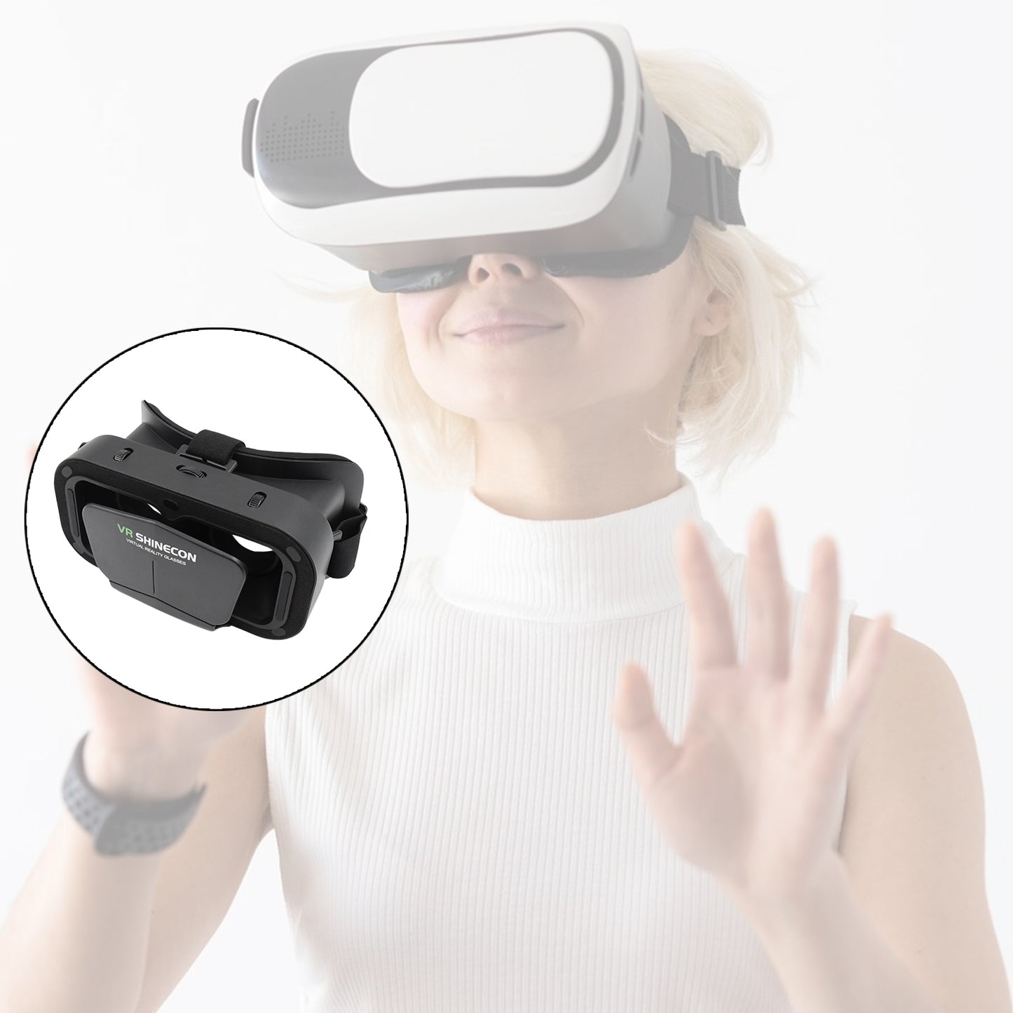3D VR Headset for iPhone & Android