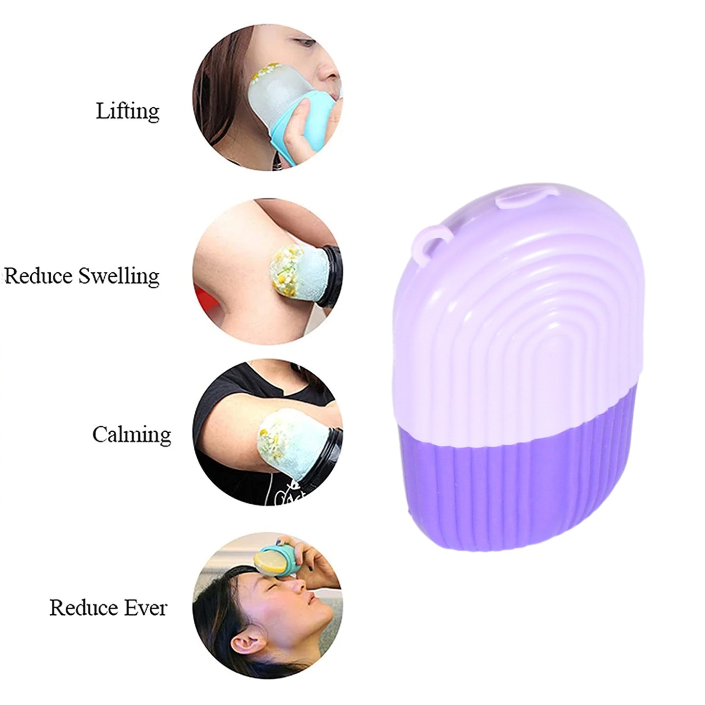 Beauty Ice Roller For Face Massager ( Purple Color)