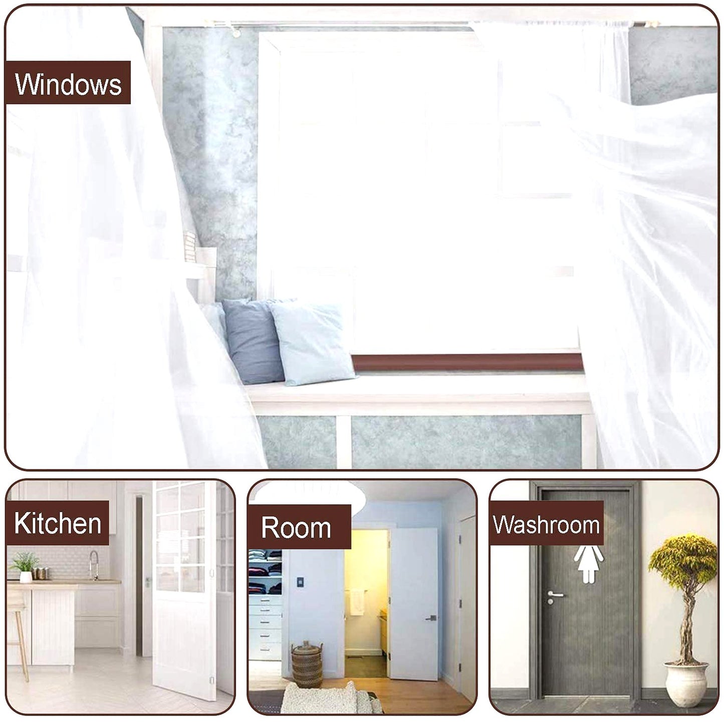 Twin Door Protector For Doors And Windows