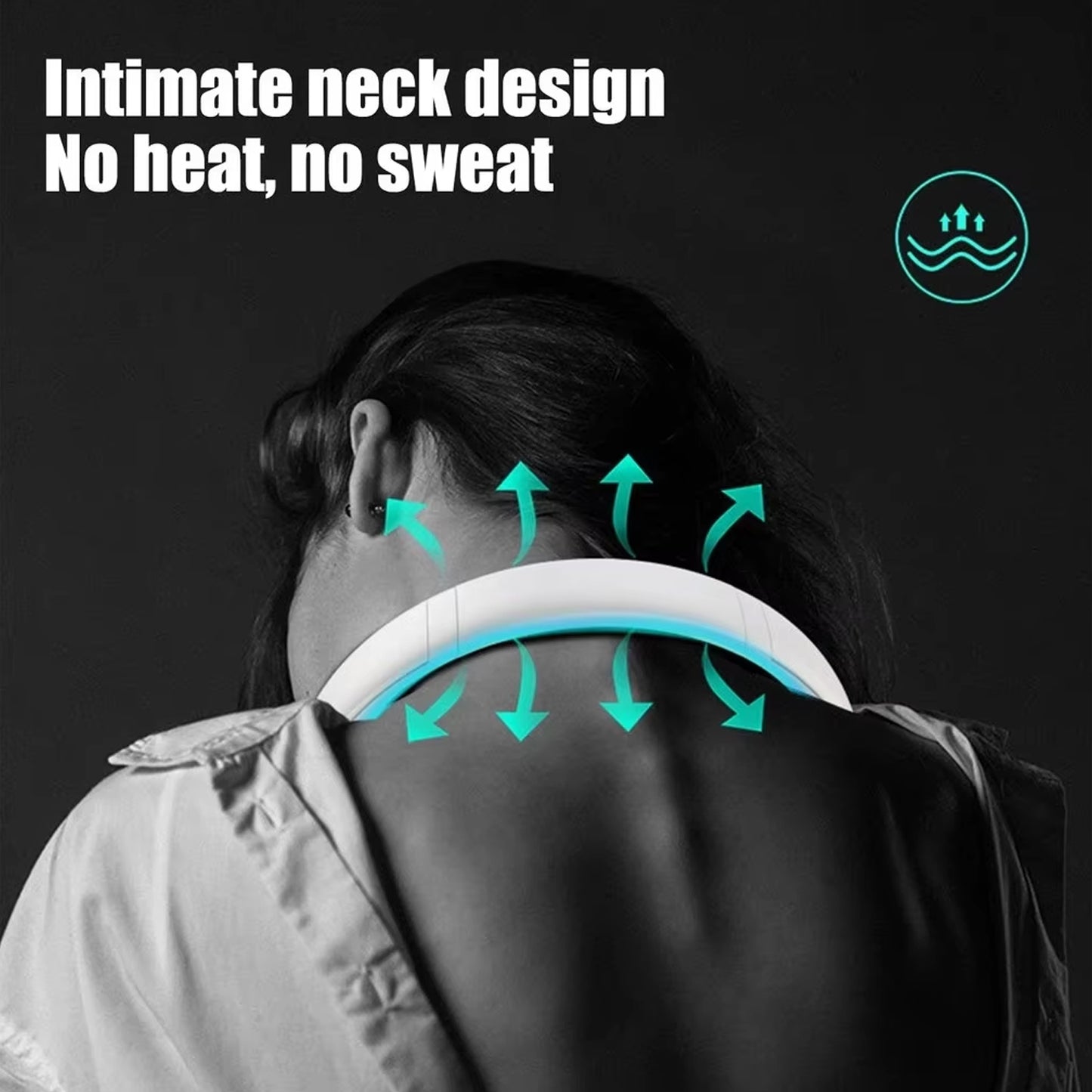 Neck Fan Portable with 3 Speeds