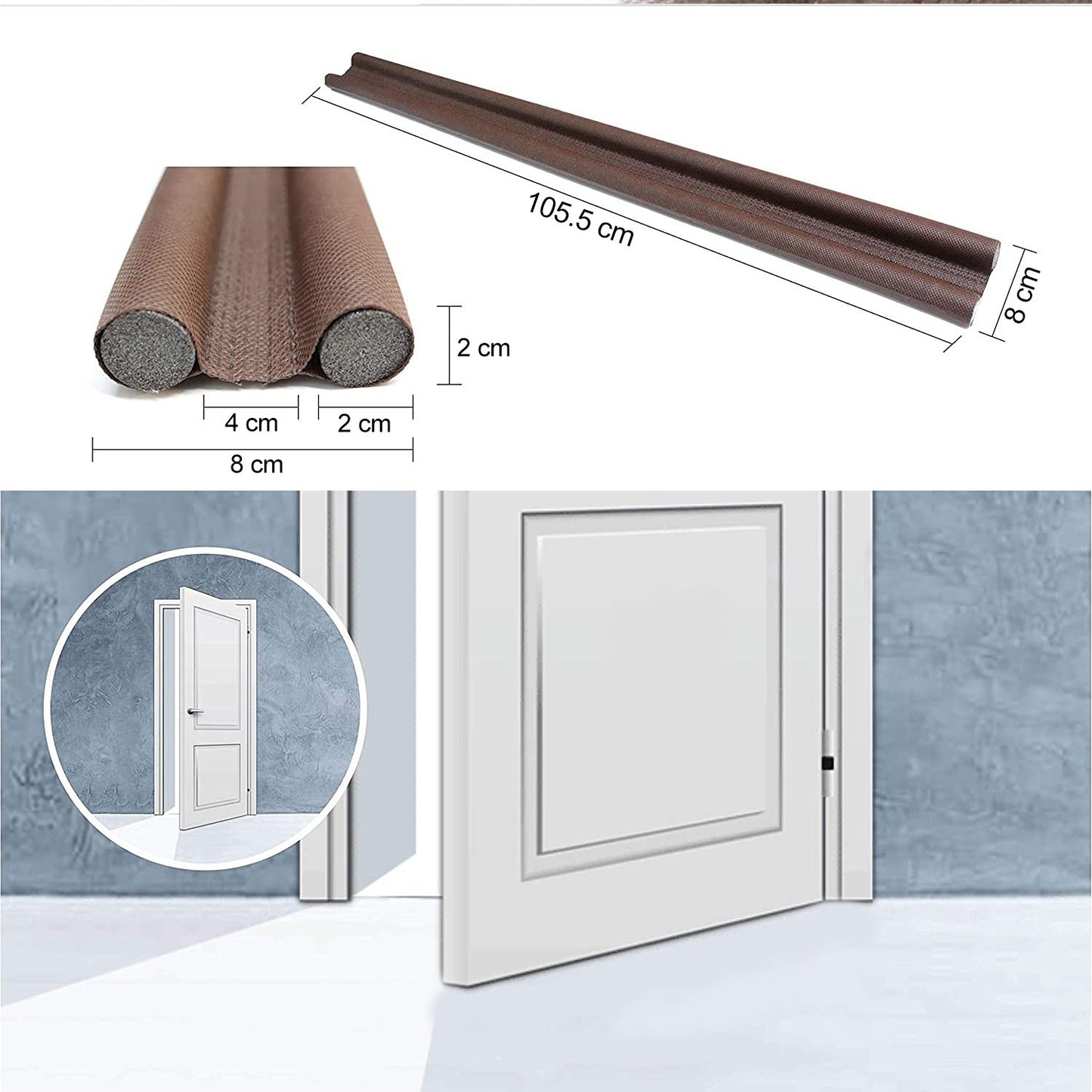 Twin Door Protector For Doors And Windows