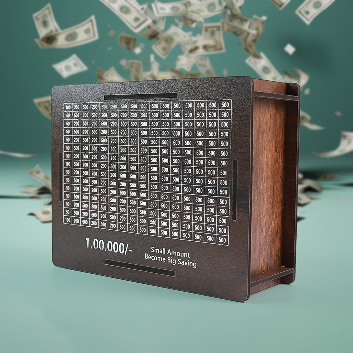 Wooden Money Piggy Bank