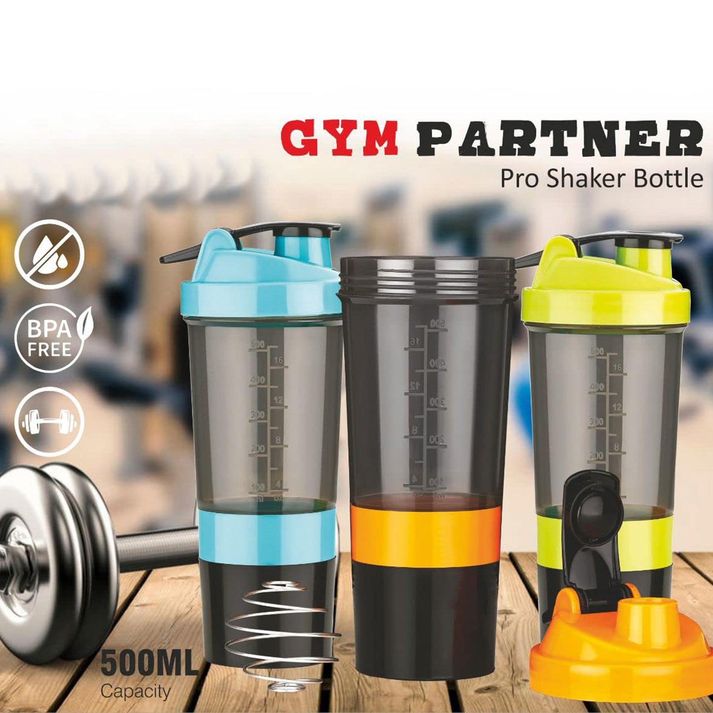 Gym Protein Shake Bottle.
