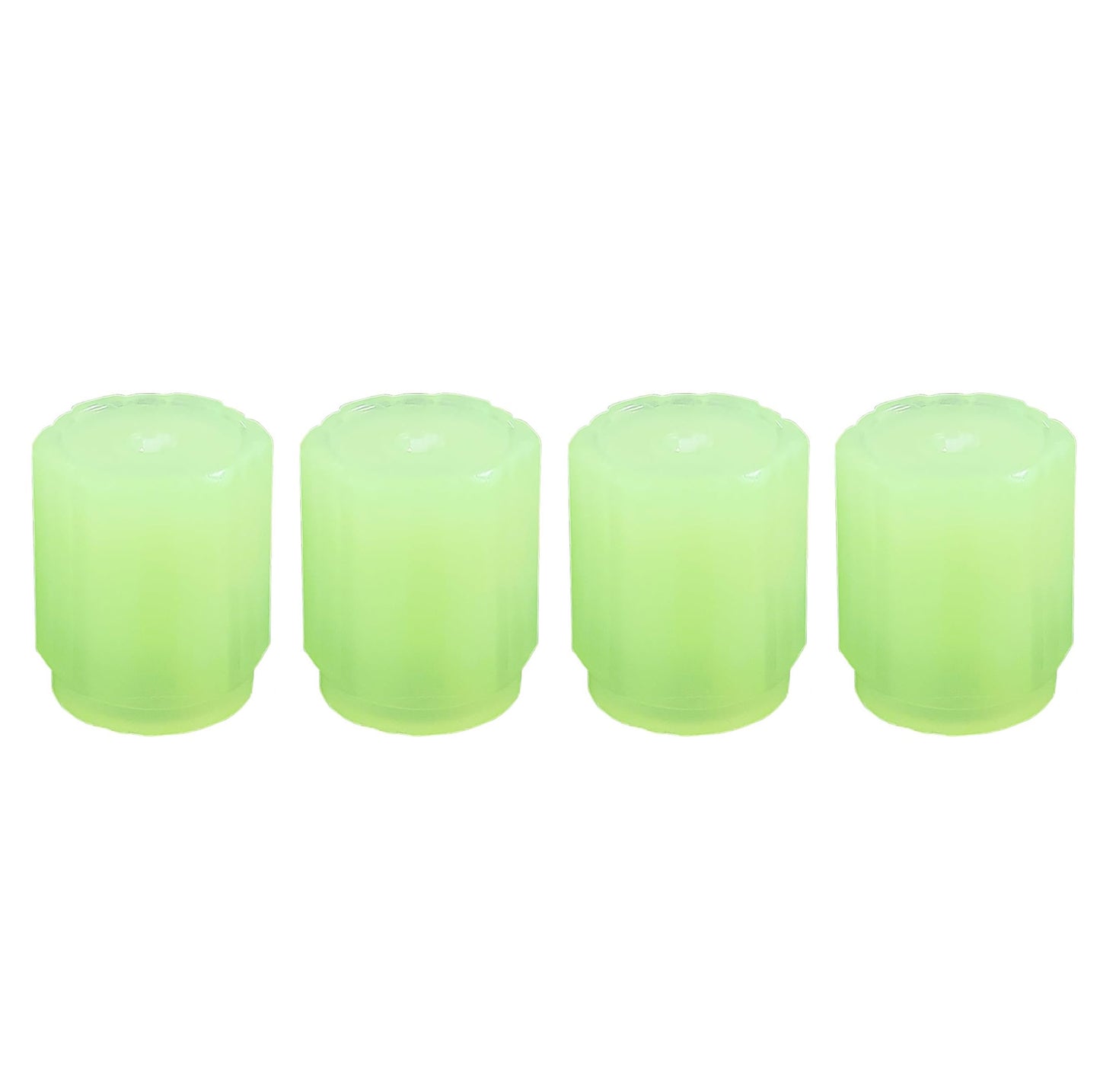 Tyre Valve Caps Luminous Glow Car (4 Pcs Set)