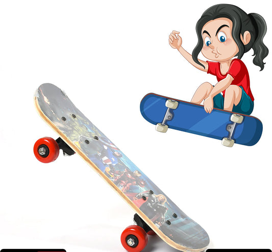Wood Skateboard Lightweight for Beginner kids teens adult