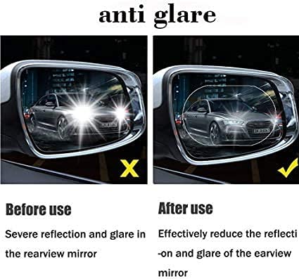 Anti Fog Anti Scratch Interior Rearview Car Mirror Film Waterproof HD