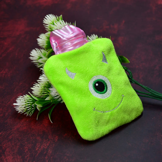 Small Hot Water Bag – Cute Monster Print for Pain & Cramps
