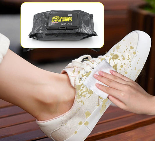 Shoe Cleaning Wipes – Quick Dirt & Stain Remover