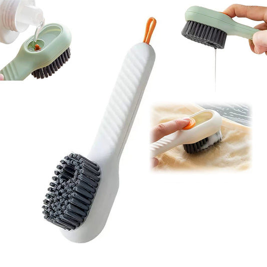 Multifunctional Scrubbing Brush – Built-in Soap Dispenser