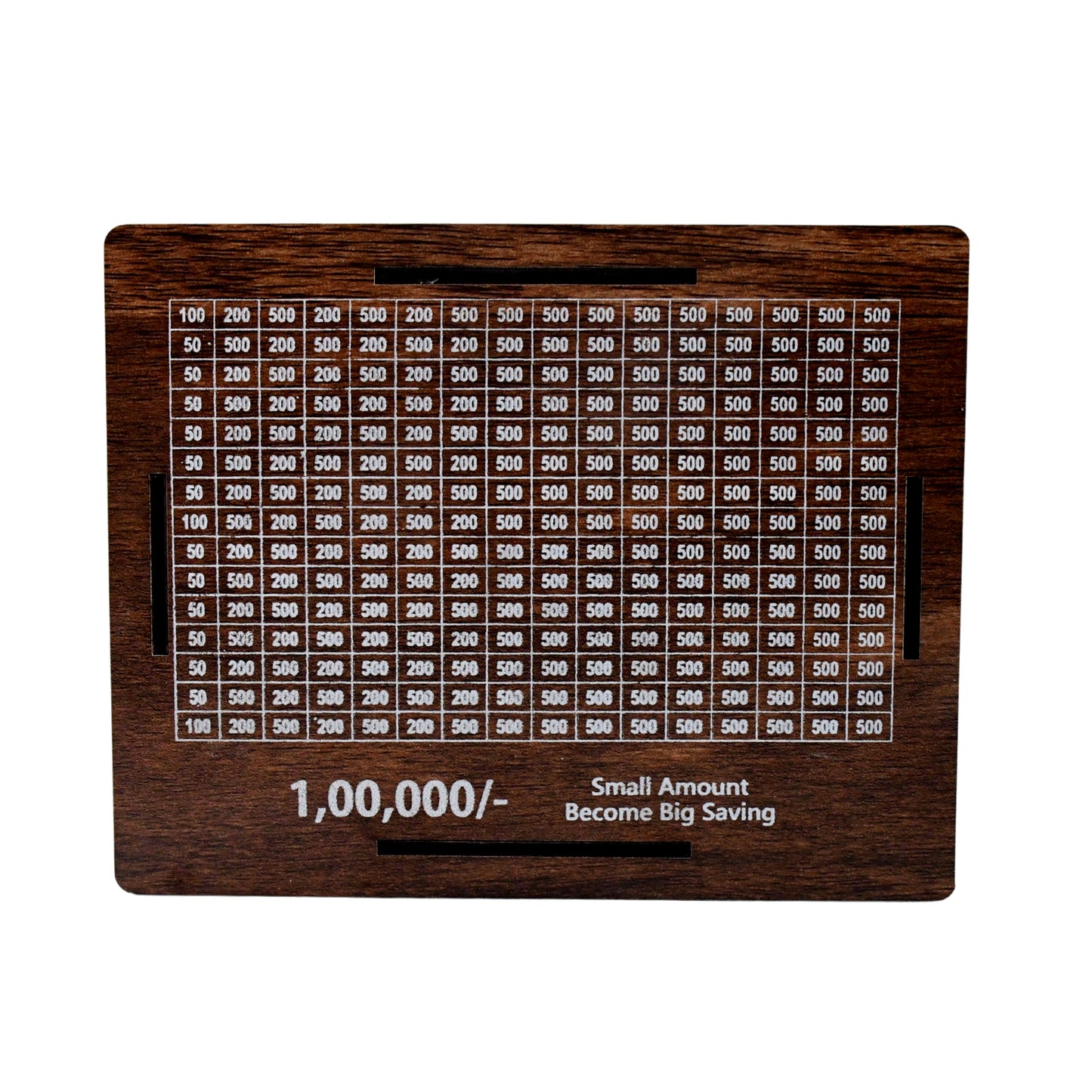 Wooden Money  Piggy Bank (1 Pc  With Marker Pen)