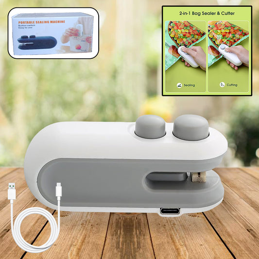 Mini Bag Sealer 2 In 1 Seal