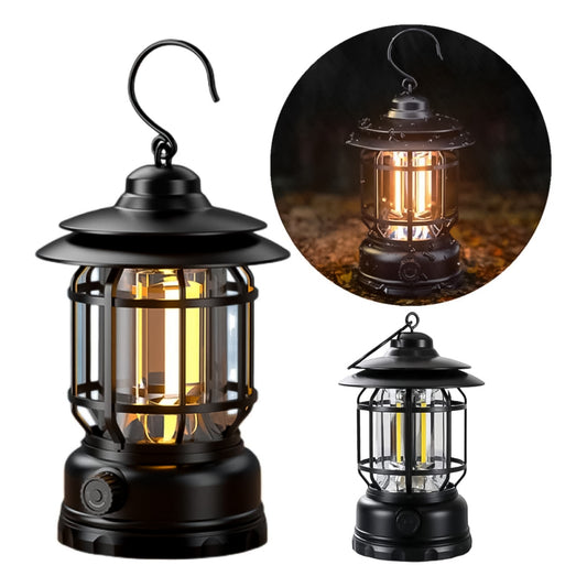Led Camping Light Retro Style Rechargeable (1 Pc)