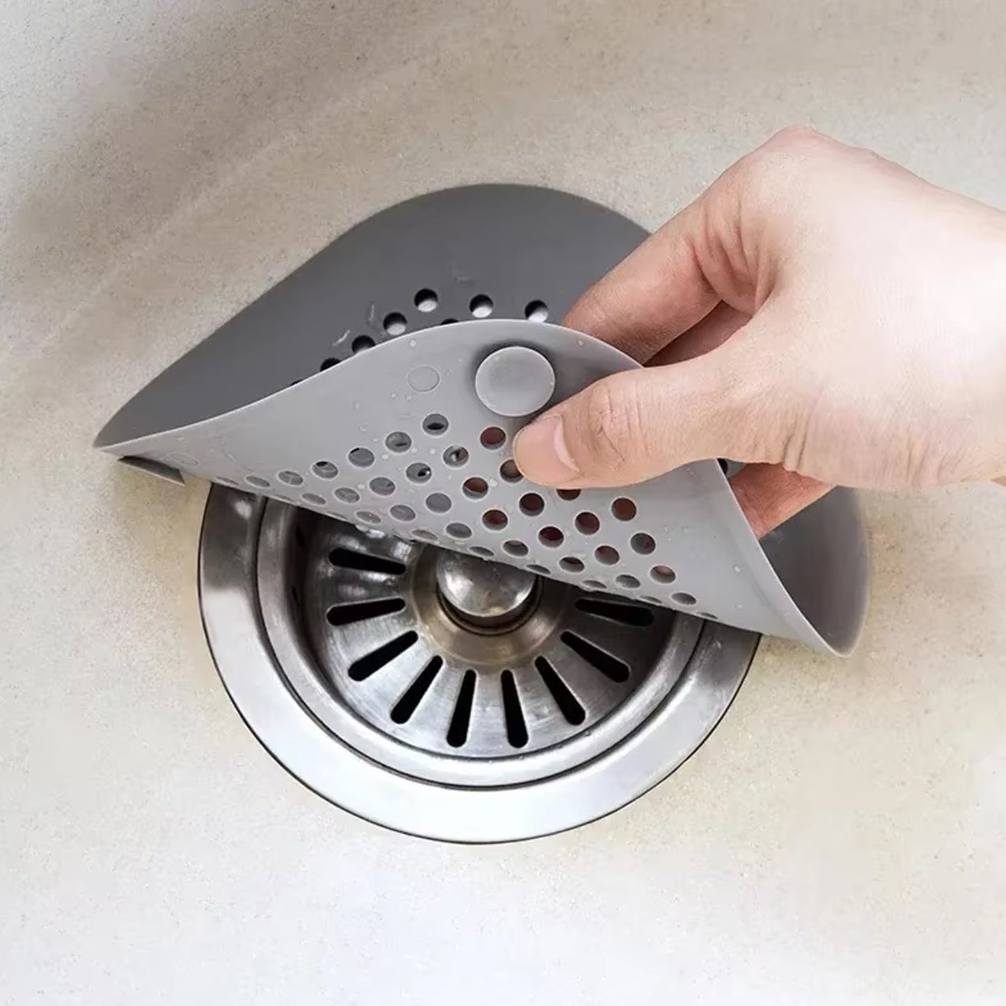 Flexible Silicone Drain Cover Strainer Mini (1 Pc)